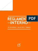 5 Reglamento Seguridad y Salud en El Trabajo