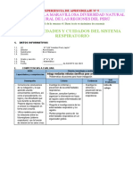 Ciencia y Ambiente Enfermedades y Cuidados Del Sistema Respiratorio