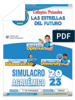 Simulacro 1° Grado - I Bimestre