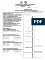 PE 4 Q4 Answer Sheet