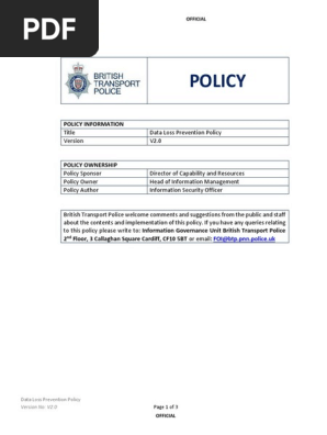 data-loss-prevention-policy