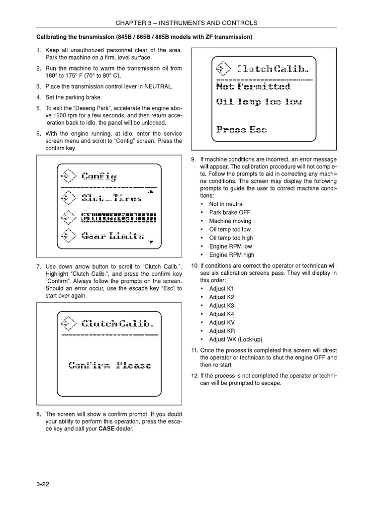 Calibracion Transmision ZF | PDF