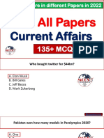 2022 All Papers Current Affairs