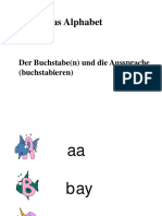 Das Alphabet Und Die Aussprache