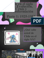 Chile Durante El Siglo XX, Parte 1 (1925-1952)