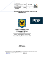 EGTI-DI-003-V2 Politicas de Seguridad de Proteccion y Respaldo de Informacion