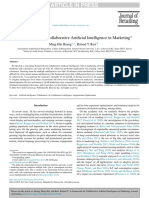 Fardapaper A Framework For Collaborative Artificial Intelligence in Marketing