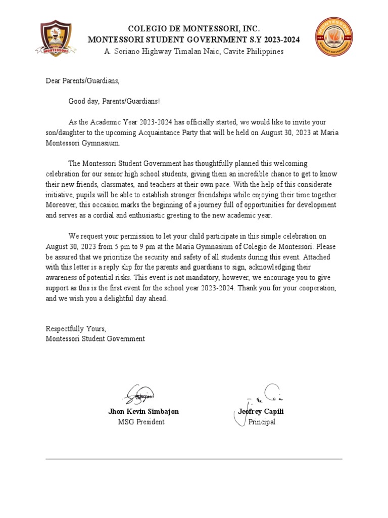 Acquaintance Party Consent Request | PDF | Career & Growth | Social Science