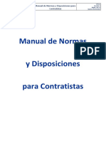 Manual de Normas y Disposiciones para Contratistas CITK14