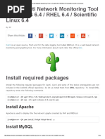 Install Cacti Network Monitoring Tool On CentOS 6.4 - RHEL 6.4 - Scientific Linux 6