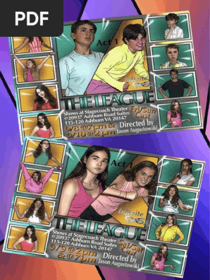 TLHR Playbill