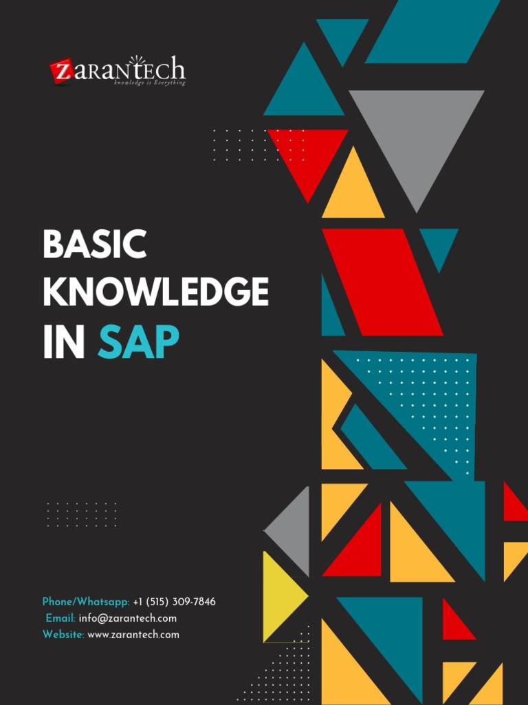 Basic Knowledge in SAP 1692251562 | PDF | Procurement | Receipt