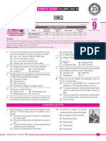 Igko Sample Paper Class-9