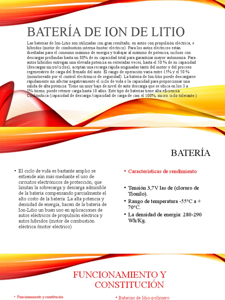 Durabilidad de Baterías de Ion-Litio | PDF | Batería de iones de litio ...
