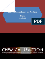 W3-G12-Nuclear Decays and Reactions