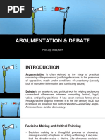 Module 1 Intro To Argumentation and Debate