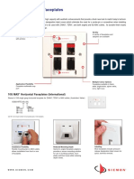 Faceplates MX-HFP-02-02B