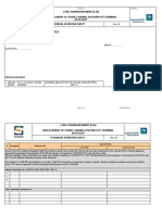 ATTACHMENT 5 - Technical Deviation Sheet