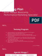 Learning Plan Bootcamp Performance Marketing Specialist - Batch 9