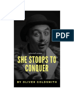 She Stoops To Conquer, Goldsmith Script Selected Scenes - Y9