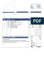 Proforma de Servicio Bares