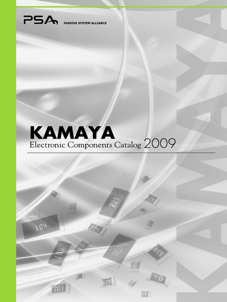 KAMAYA Component Catalog PDF Resistor Electrical Resistance And
