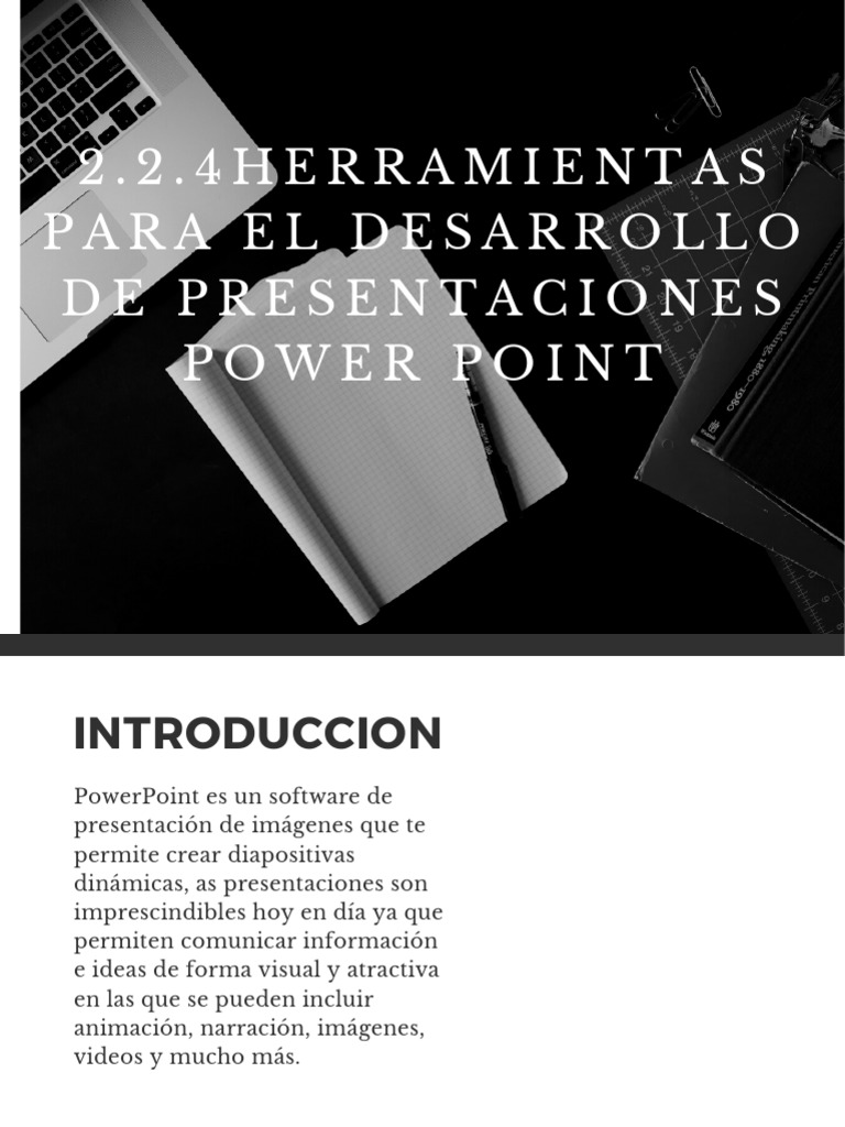 Herramientas para El Desarrollo de Presentaciones Power Point | PDF