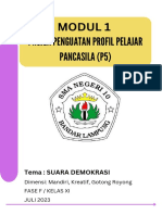 Modul Projek Penguatan Profil Pelajar Pancasila (P5)