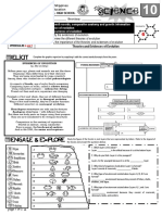 Worksheet in Science 10 Q3 Week 6 Evolution