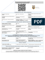 Formulario Salud Viajero