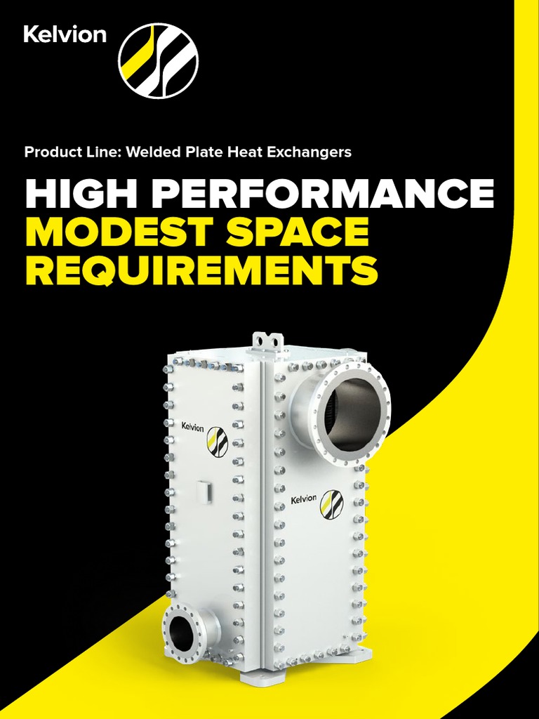 Kelvion Welded Plate Heat Exchangers | PDF | Heat Exchanger | Welding