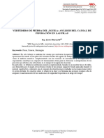 Vertedero de Piedra Del Águila Análisis Del Causal de Fisuración en Las Pilas