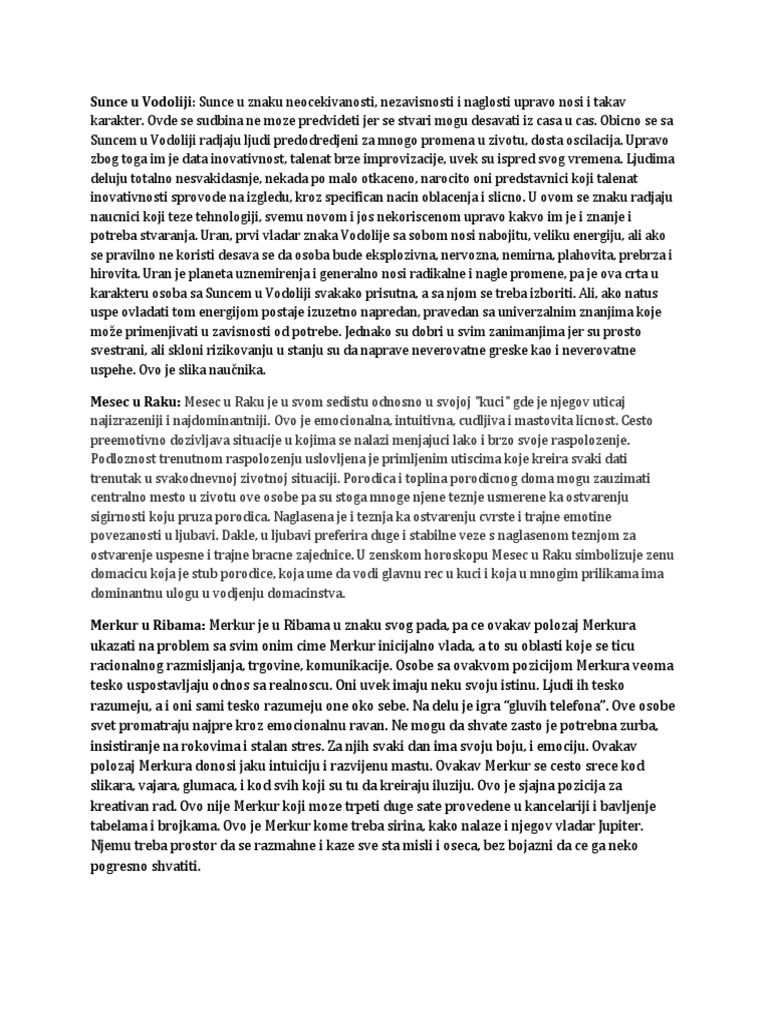 Natalna Karta | PDF