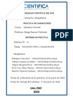 Informe 11 - Quimica General