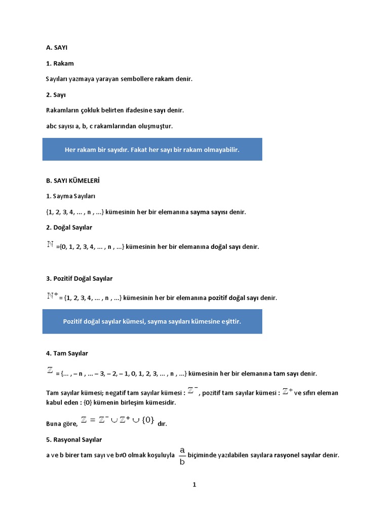 Temel Kavramlar | PDF