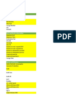 Standardised Vessel Dataset SVD For Noon Reports