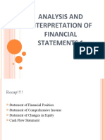 Financial Statement Analysis 1