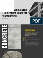 Building Technology 1 Concrete Aggregates