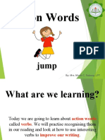 Action Words - Verb