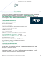 Checklist PLANASSISTE - Pessoa Física