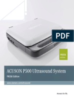 US ACUSON P500 FROSK Ultrasound Brochure