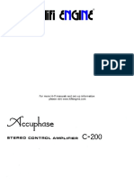 Accuphase - C-200 - Service Manual