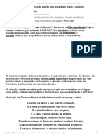 A Origem Dos Seres Humanos de Acordo Com Os Antigos Textos Sumérios