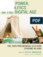 Media, Power, and Politics in The Digital Age The 2009 Presidential Election Uprising in Iran (Yahya R Kamalipour) (Z-Library)