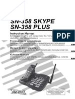SN-358 Plus y Skype User Manual