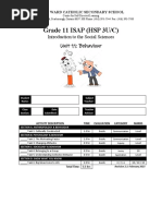 HSP 3M1 (Unit Guide) - Behaviour