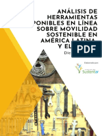 Análisis de Herramientas Disponibles en Línea Sobre Movilidad Sostenible en América Latina Y El Caribe