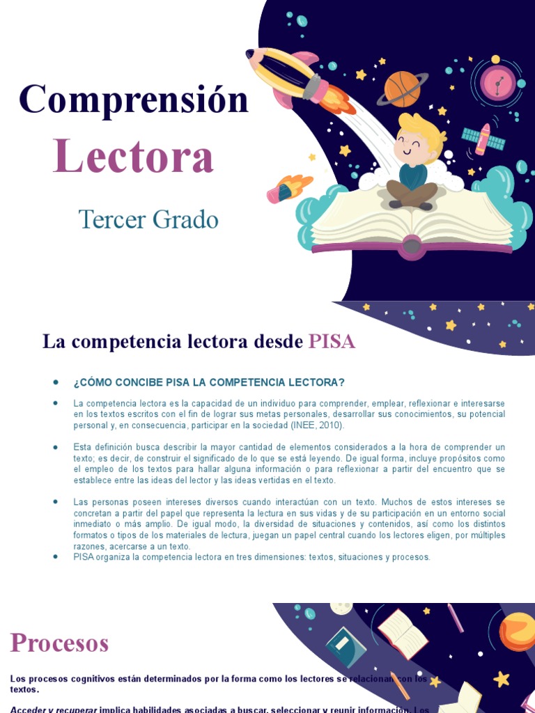 Comprension Lectora Tercer Grado | PDF | Comprensión lectora | Información