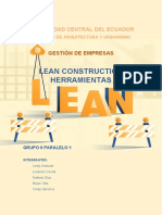 LEAN CONSTRUCTION HERRAMIENTAS Parte Nathaly Diaz