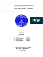 FGD Kel 8 Observasi Dan Wawancara